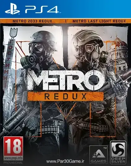 دانلود بازی Metro Redux برای پلی استیشن 4 در سال 2033، پس از یک جنگ هستهای جهانی، بشریت به زیر زمین پناه برده و در تونلهای مترو به زندگی