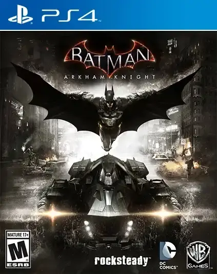 دانلود رایگان بازی Batman Arkham Knight برای ps4 شهری که توسط ارتش خصوصی بینگ، اسکورچ، محاصره شده است. بتمن، شوالیه تاریکی، آخرین امید شهر