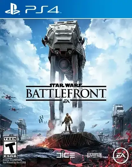 دانلود رایگان بازی Star Wars Battlefront برای ps4 انفجارهای مهیب سفینههای فضایی و صدای رباتهای جنگی که در سراسر میدان نبرد طنینانداز