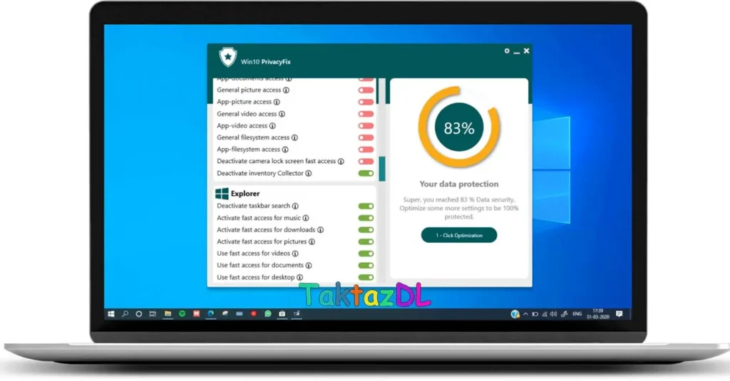 محافظ حریم خصوصی شما در ویندوز 10Abelssoft Win10 PrivacyFix حریم خصوصی خود را در ویندوز 10 به طور کامل مدیریت کنید و آرامش خاطر