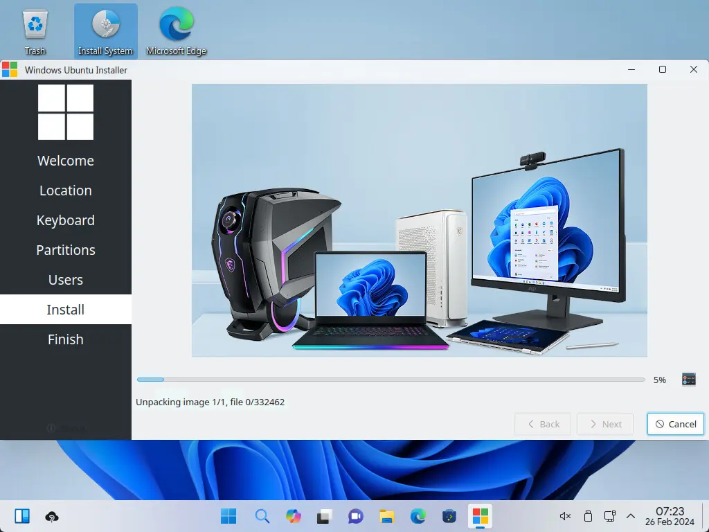 دانلود لینوکس اوبونتو ویندوز 11 Wubuntu 11.25.03 دنیای جذاب و قدرتمند لینوکس شوید، اما نگران کنار گذاشتن محیط آشنای ویندوز 11 هستید؟