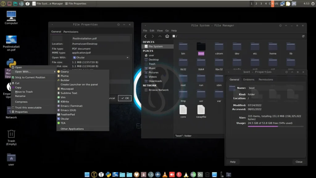 دانلود لینوکس Emperor-OS Linux 2.5 LTS توزیع امپراطور ک توزیع منبع باز و قدرتمند لینوکس بر پایه اوبونتو، همینجاست تا به شما در مسیر خلاقیت
