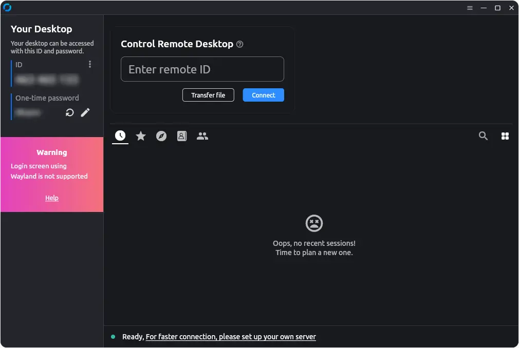 نرم افزار کنترل سیستم از راه دور RustDesk 1.4.1 Win/Mac/Linux این نرمافزار قدرتمند جایگزینی عالی و امن برای برنامههای محبوب کنترل از راه دور